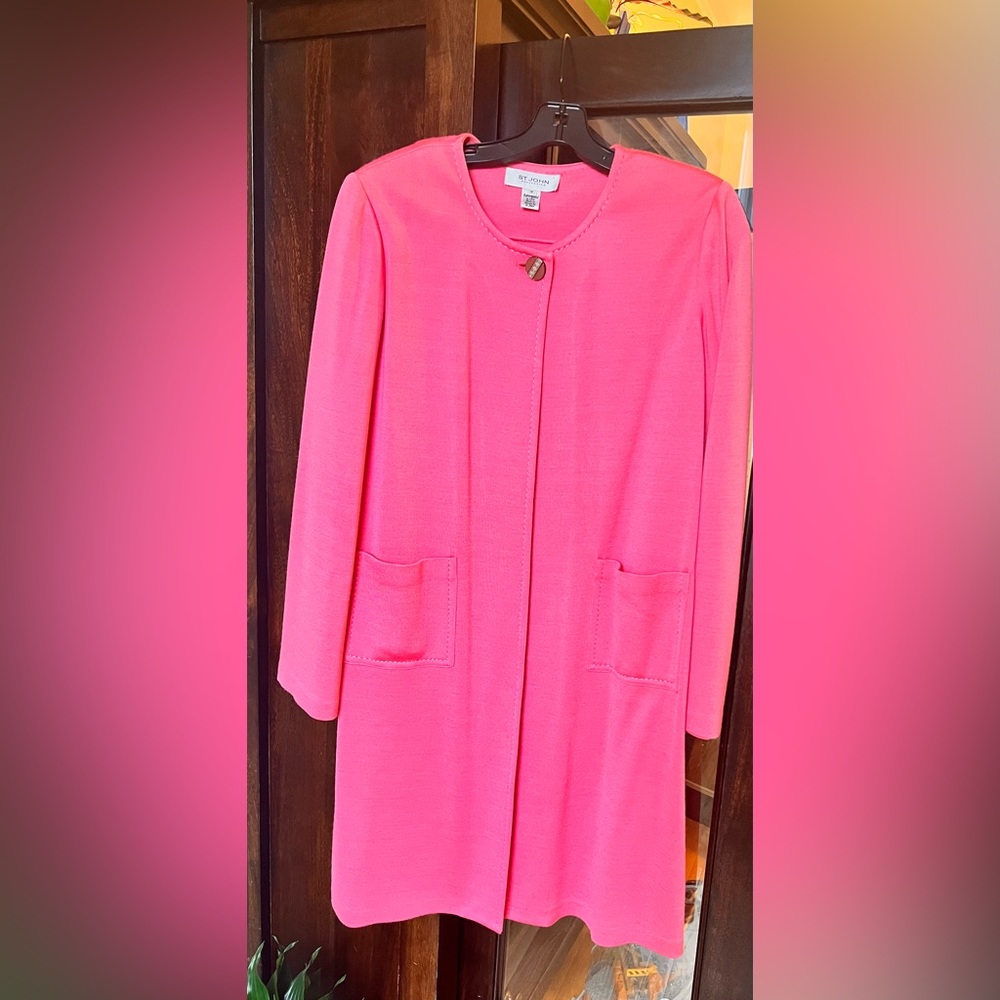 St. John Collection Long Topper Jacket